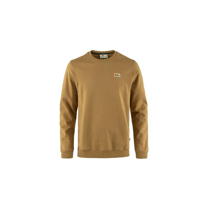 【 Vardag Sweater M Buckwheat Brown Men Light Brown 】 トレーナー 茶色 ブラウン メンズファッション トップス スウェット トレーナー メンズ 茶色 ブラウン