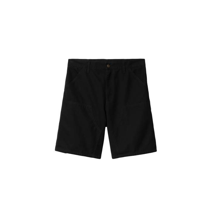 カーハート ダブリューアイピー Carhartt Wip 【 Double Knee Short Men Black 】 メンズファッション ズボン パンツ メンズ 黒色 ブラック 23,450円