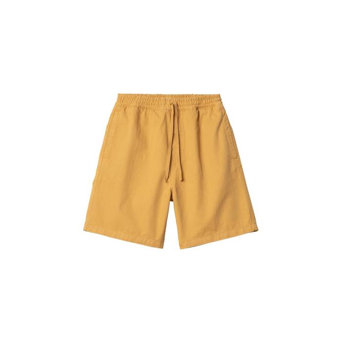 カーハート ダブリューアイピー Carhartt Wip 【 Rainer Short Sunray Men Yellow 】 メンズファッション ズボン パンツ メンズ yellow 黄色・イエロー