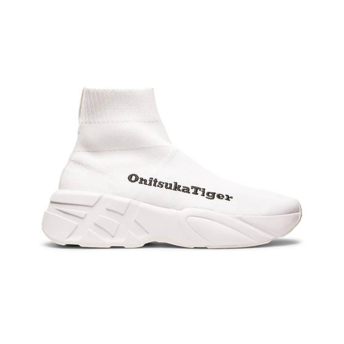オニツカタイガー Onitsuka Tiger 【 P-Trainer Knit Unisex White 】 ニット 靴 メンズ靴 スニーカー ユニセックス 白色 ホワイト
