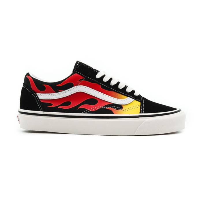 ヴァンズ Vans 【 Old Skool 36Dx Epic Flame Unisex Multicolor 】 Epic エピック 靴 メンズ靴 スニーカー ユニセックス