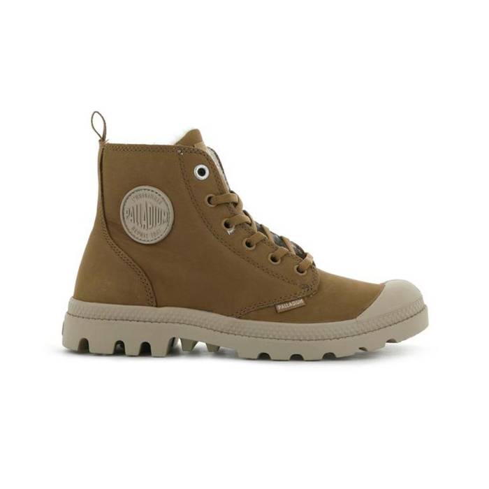 パラディウム Palladium 【 Pampa Hi Zip Wool Women Brown 】 パンパ レディース 赤銅色 赤銅色