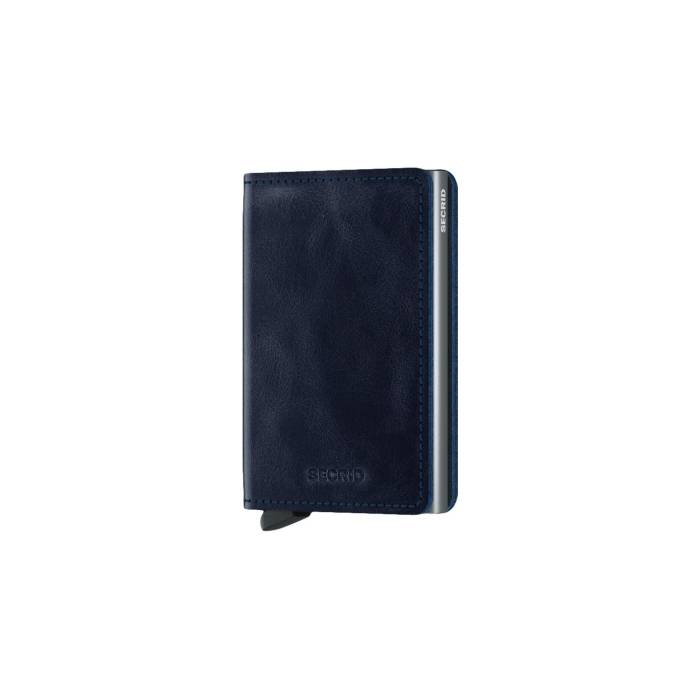 Secrid 【 Slimwallet Vintage Blue Unisex Blue 】 vintage ビンテージ・ヴィンテージ 青碧 青碧 ユニ一発やる 青碧 青碧