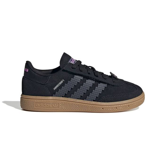 アディダス Adidas Originals 【 Adidas Handball Spezial Cf El C X Minecraft Kids Black 】 アディダス ハンドボール スペシアル お坊っちゃん キッズ 黒いこと 黒いこと