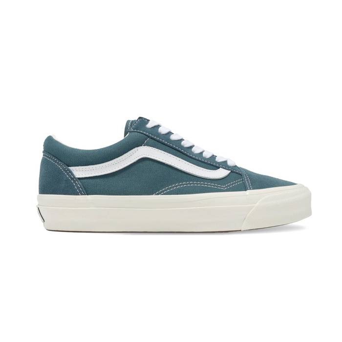 ヴァンズ Vans 【 Lx Old Skool Unisex Green 】 ユニ一発やる green 緑・緑であること