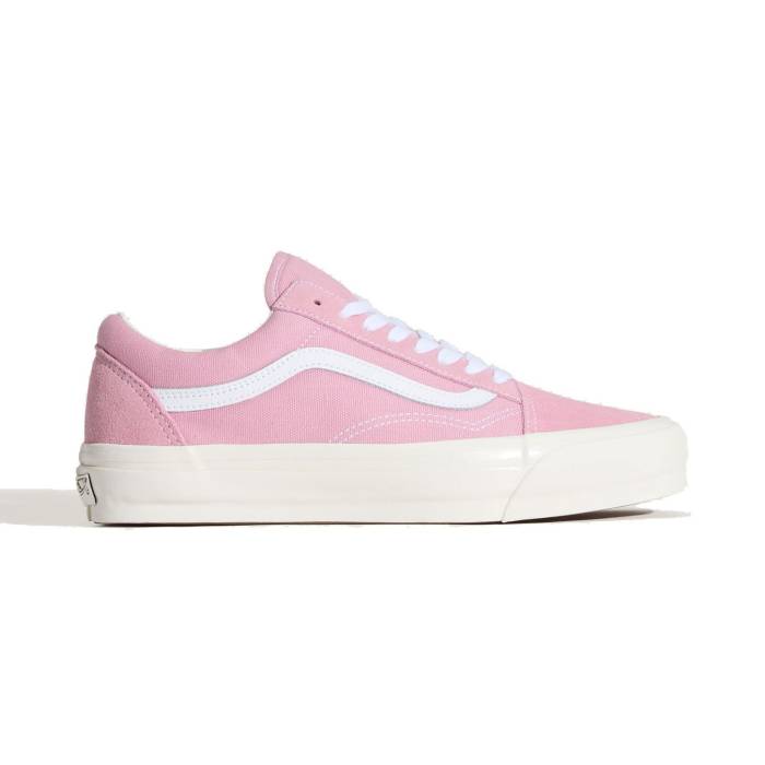 ヴァンズ Vans 【 Lx Old Skool Unisex Pink 】 ユニ一発やる pink さくら色
