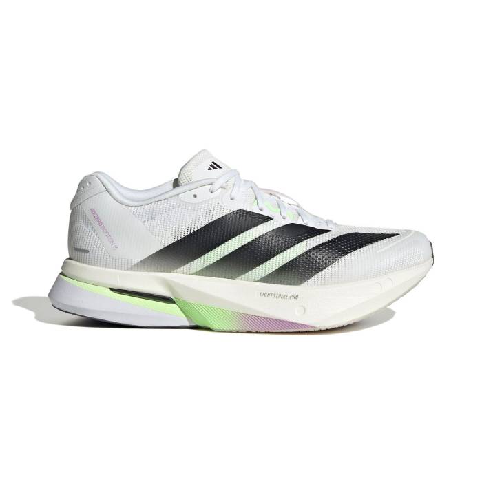 アディダス 公演 Adidas Performance 【 Adidas Adizero Boston 13 W Women White 】 アディダス アディゼロ 豆の町 13 サー青二才 レディース 白いこと 白いこと