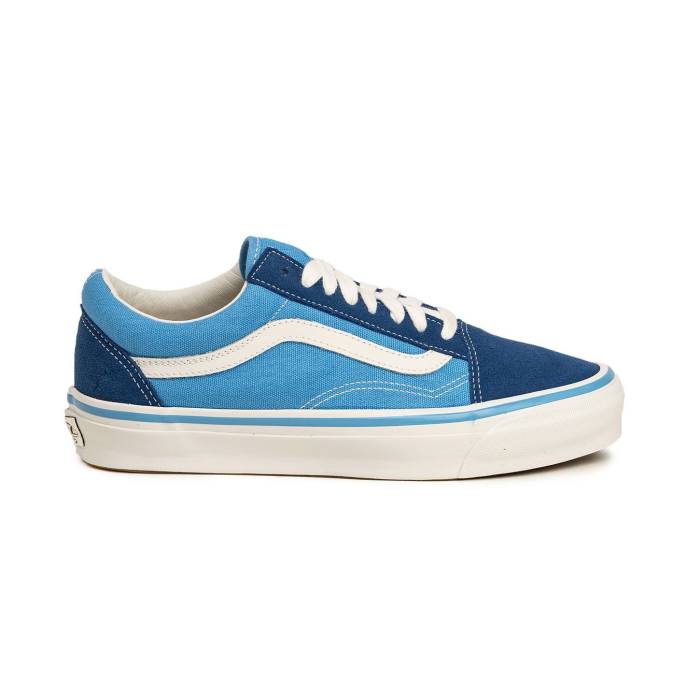 ヴァンズ Vans 【 Lx Old Skool Unisex Blue 】 ユニ一発やる 青碧 青碧