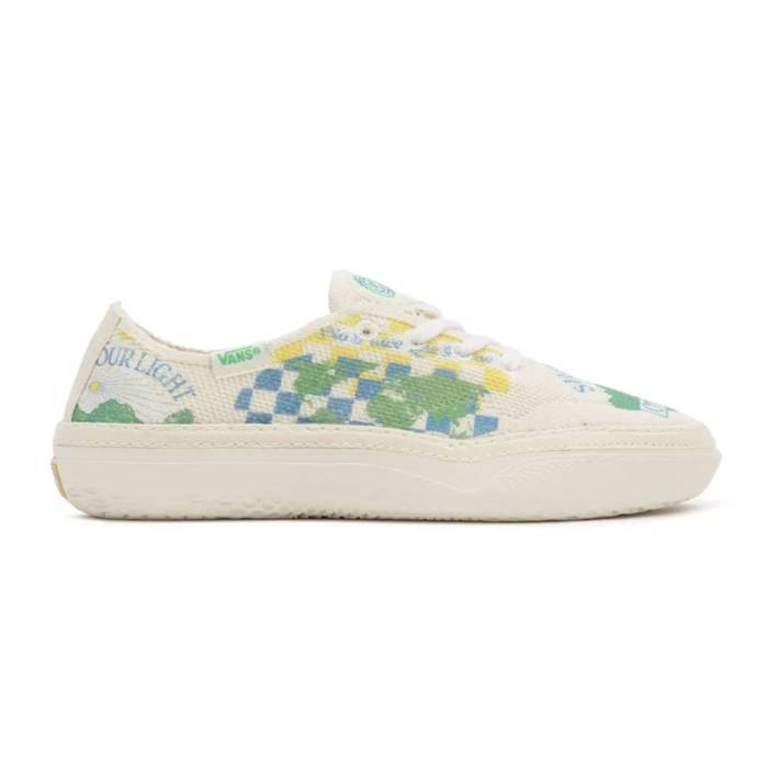 ヴァンズ Vans 【 Circle Vee Eco Theory Women White 】 レディース 白いこと 白いこと