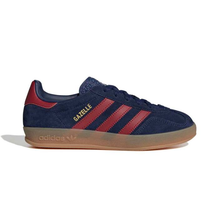 アディダス Adidas Originals 【 Adidas Gazelle Indoor J Kids Blue 】 アディダス ガゼル お坊っちゃん キッズ 青碧 青碧