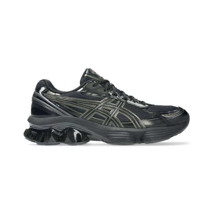 アシックス Asics 【 Gel-Kinetic Fluent Men Black 】 メンズ 黒いこと 黒いこと
