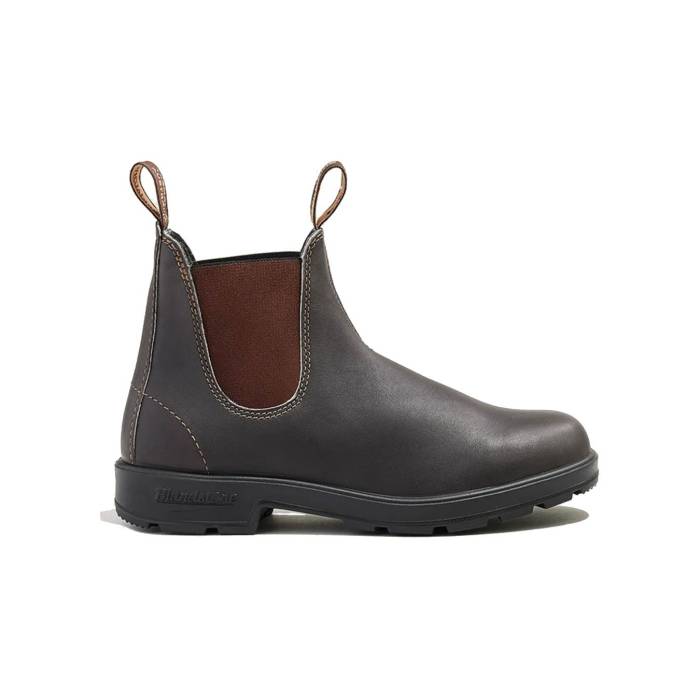 ブランド名石ころ Blundstone 【 500 Chelsea Boots Stout Brown Unisex Brown 】 ブーツ 赤銅色 赤銅色 ユニ一発やる 赤銅色 赤銅色