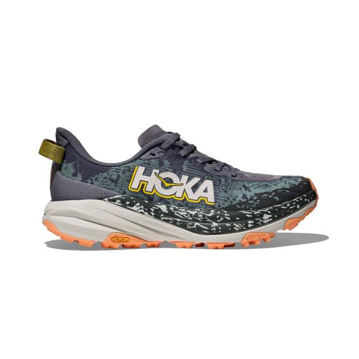 Hoka 【 W Speedgoat 6 Women Grey 】 レディース 薄墨色 薄墨色