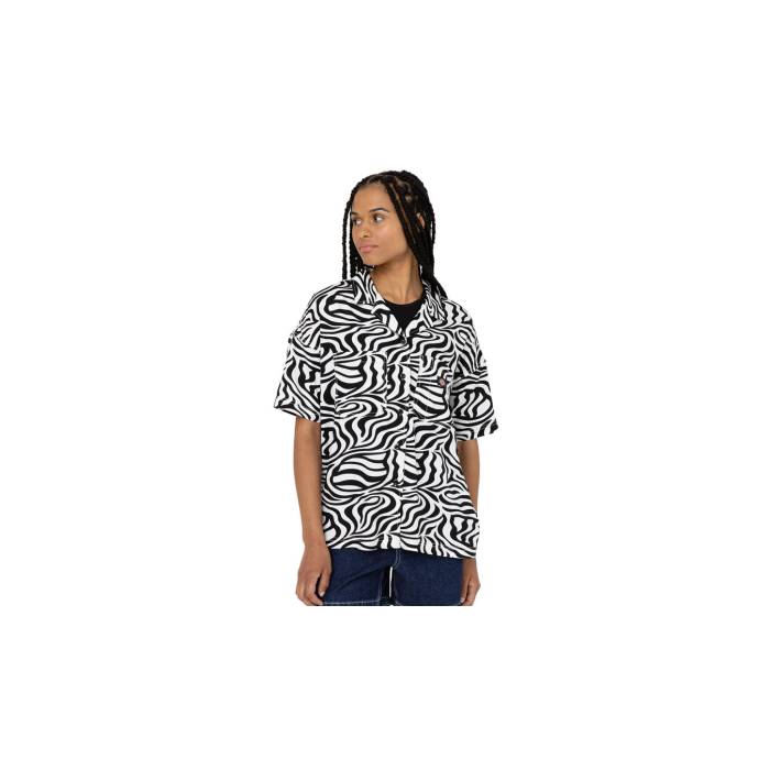 ディッキーズ Dickies 【 Leesburg Shirt W Cloud Zebra Women Pink 】 レディースファッション トップス Tシャツ カットソー レディース pink ピンク