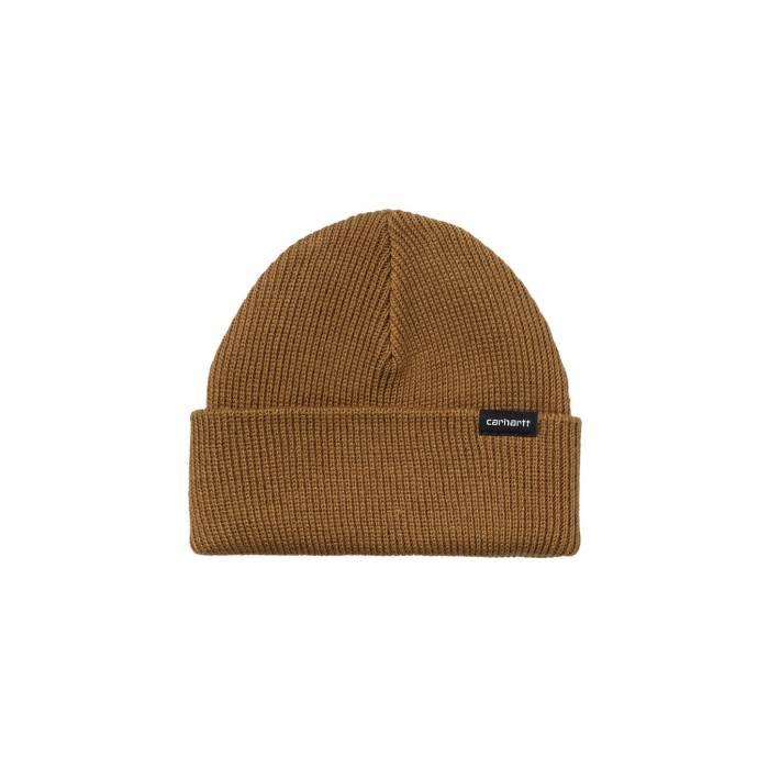 カーハート ダブリューアイピー Carhartt Wip 【 Gordan Beanie Hamilton Brown Unisex Brown 】 キャップ 帽子 茶色 ブラウン バッグ 小物 ブランド雑貨 帽子 メンズ帽子 ニット帽 ユニセックス 茶色 ブラウ