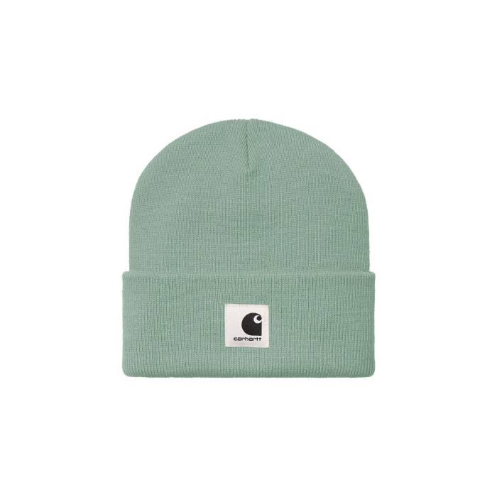 カーハート ダブリューアイピー Carhartt Wip 【 W' Ashley Beanie Frosted Green Unisex Green 】 キャップ 帽子 green 緑・グリーン バッグ 小物 ブランド雑貨 帽子 メンズ帽子 ニット帽 ユニセックス green 緑