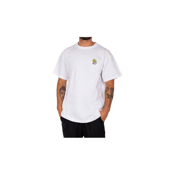 Iriedaily 【 Differ Normal T-Shirt Men White 】 Tシャツ メンズファッション トップス Tシャツ カットソー メンズ 白色 ホワイト