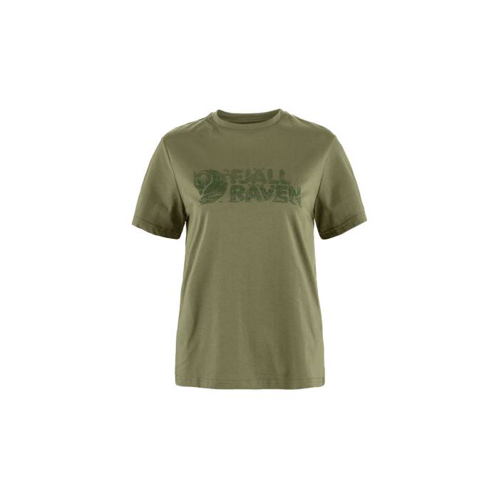 【 Lush Logo T-Shirt W Women Green 】 ロゴ Tシャツ レディースファッション トップス Tシャツ カットソー レディース green 緑・グリーン
