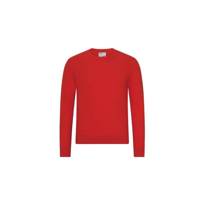 カラフル スタンダード Colorful Standard 【 Light Merino Wool Crew Men Red 】 クルー メンズファッション トップス スウェット トレーナー メンズ Red 赤・レッド