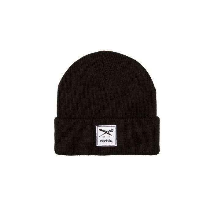 Iriedaily 【 Smurpher Heavy Beanie Black Unisex Black 】 キャップ 帽子 黒色 ブラック バッグ 小物 ブランド雑貨 帽子 メンズ帽子 ニット帽 ユニセックス 黒色 ブラック