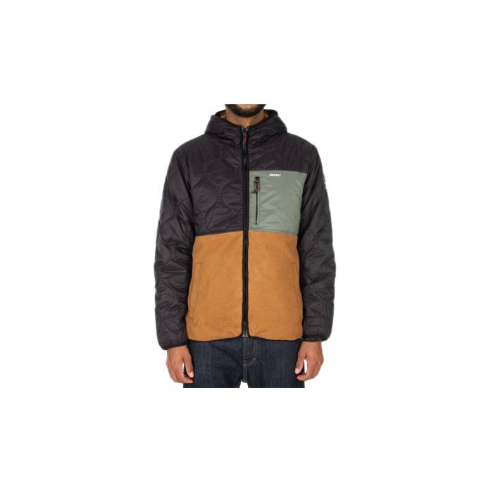 Iriedaily 【 Tedstep Jacket Black Men Black 】 Jacket ジャケット 黒色 ブラック メンズファッション コート ジャケット メンズ 黒色 ブラック