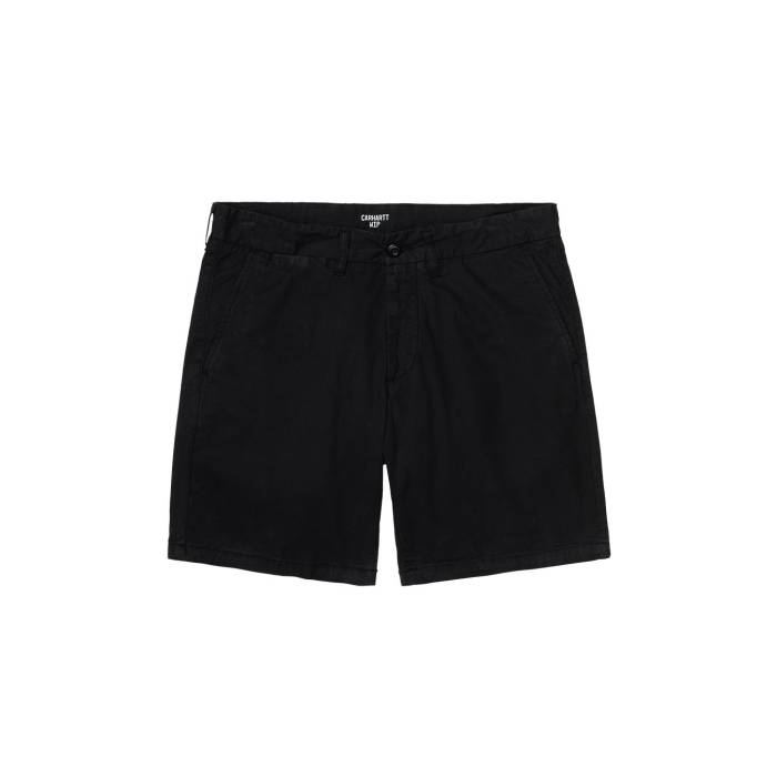 カーハート ダブリューアイピー Carhartt Wip 【 John Short Black Men Black 】 黒色 ブラック メンズファッション ズボン パンツ メンズ 黒色 ブラック