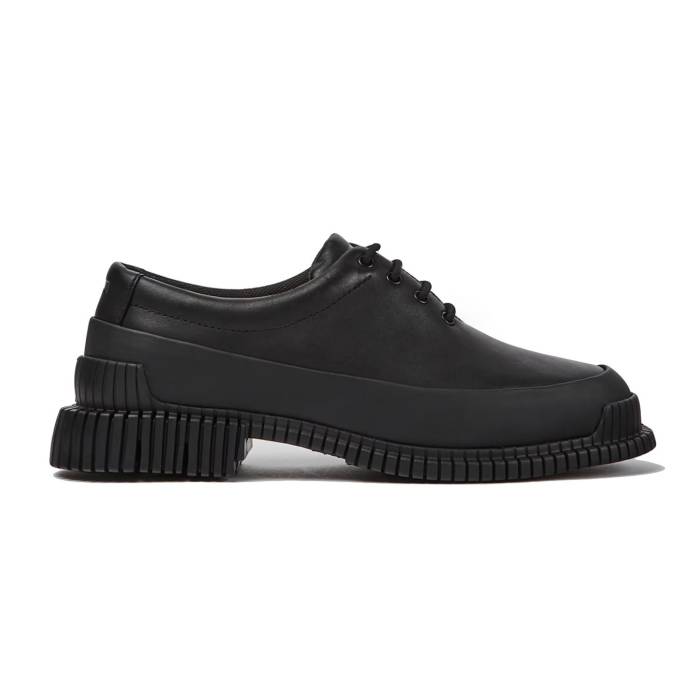 カンペール Camper 【 Pix Black Lace-Up Women Black 】 黒いこと 黒いこと レディース 黒いこと 黒いこと