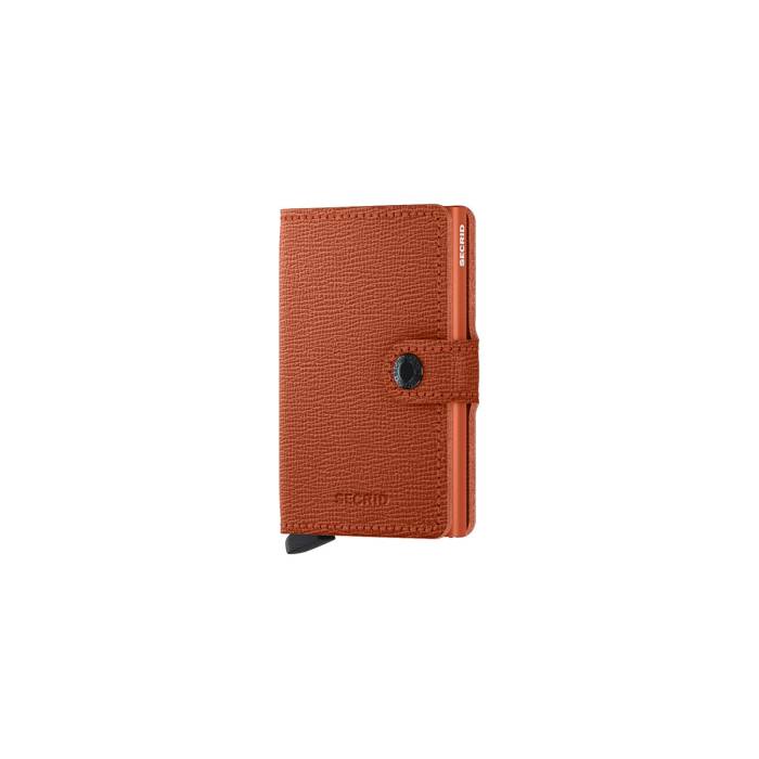 Secrid 【 Miniwallet Crisple Pumpkin Unisex Orange 】 ユニ一発やる orange 橙・オレンジ色