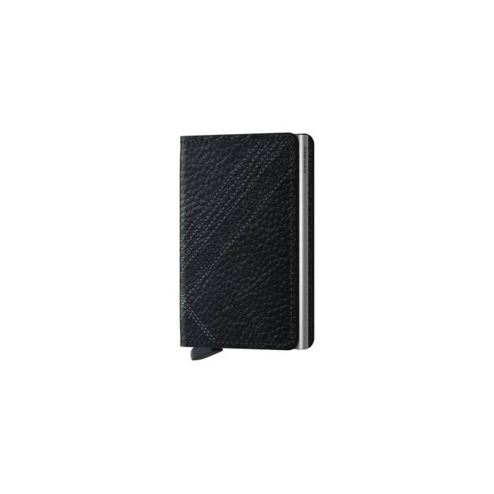 Secrid 【 Slimwallet Stitch Linea Black Unisex Black 】 黒いこと 黒いこと ユニ一発やる 黒いこと 黒いこと