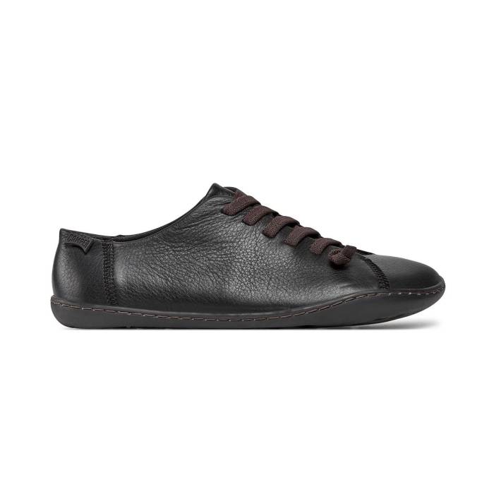 カンペール Camper 【 Peu Black Leather Women Black 】 黒いこと 黒いこと なめし革 レディース 黒いこと 黒いこと
