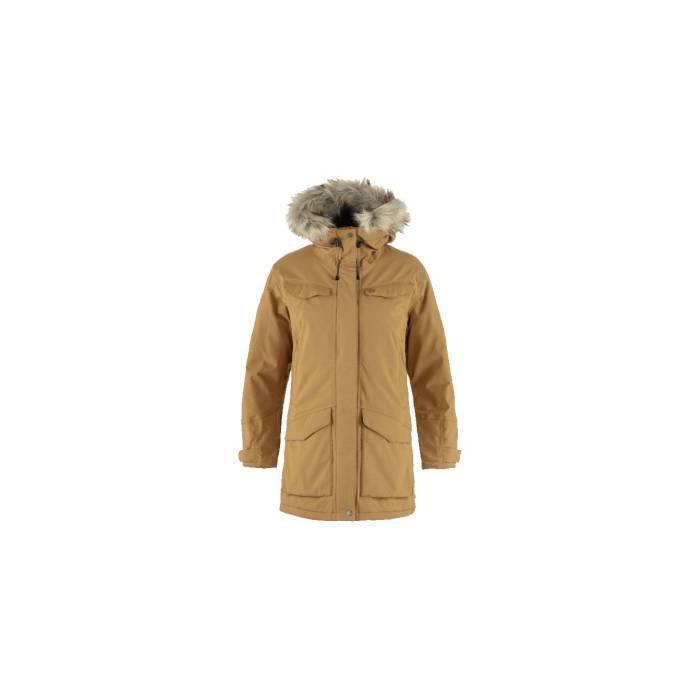 【 Nuuk Parka W Women Light Brown 】 パーカー レディース 赤銅色 赤銅色