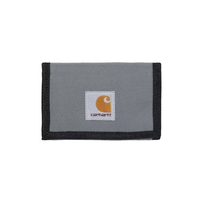 カーハート ダブリューアイピー Carhartt Wip 【 Alec Wallet Dove Grey Unisex Grey 】 Wallet ウォレット・財布 灰色 グレー ユニセックス 灰色 グレー|スニケス