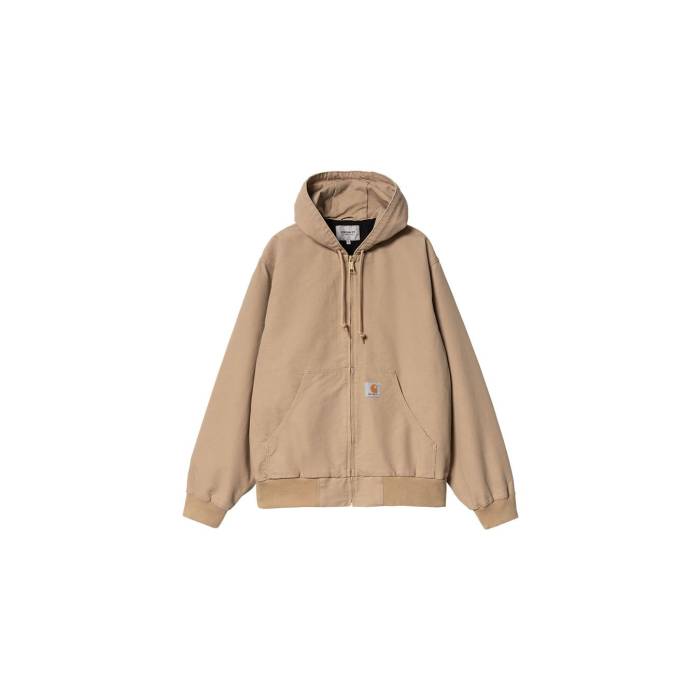 鉄道車両ハート型 ダブリューアイピー Carhartt Wip 【 Og Active Jacket Dusty H Brown Men Light Brown 】 Jacket 上衣 赤銅色 赤銅色 メンズ 赤銅色 赤銅色