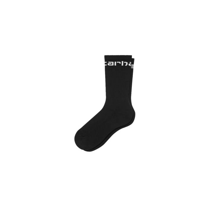 カーハート ダブリューアイピー Carhartt Wip 【 Socks Unisex Black 】 ソックス・靴下 ユニセックス 黒色 ブラック｜スニケス