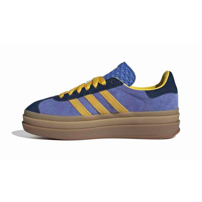 アディダス Adidas Originals 【 Adidas Gazelle Bold W Women Blue 】 アディダス ガゼル レディース 青み 青色