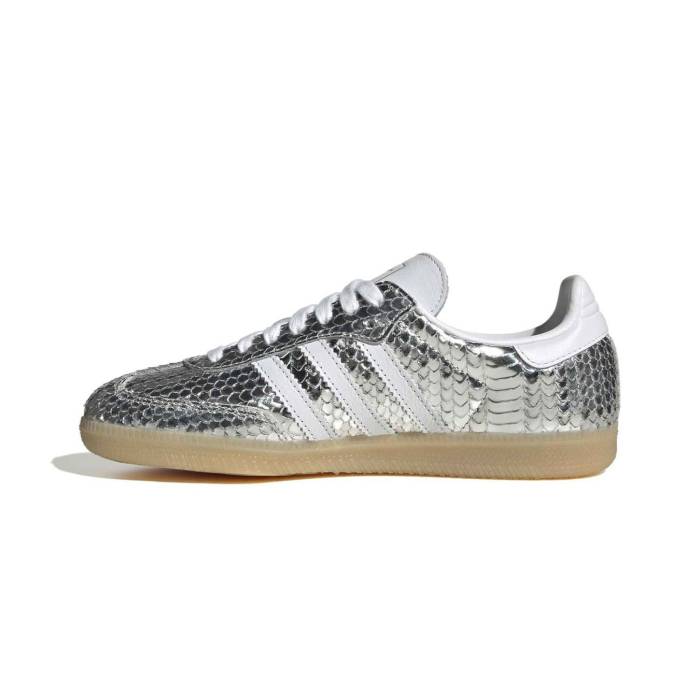 アディダス Adidas Originals 【 Adidas Samba Og W Women Silver 】 アディダス サンバ レディース Silver しろがね色・しろがね色