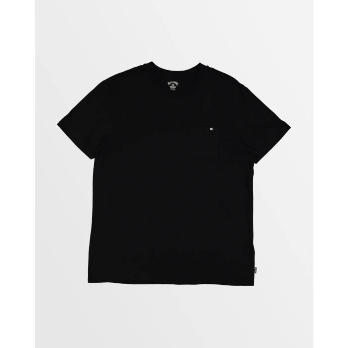 ビラボン Billabong 【 Mens Premium Pocket T-Shirt Mens Black 】 メンズ Premium プレミアム Tシャツ メンズ 黒色 ブラック｜スニケス