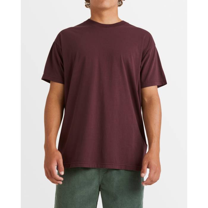 ビラボン Billabong 【 Mens Premium Wave Wash T-Shirt Mens Port 】 メンズ Premium プレミアム Wave ウェーブ・ウェイブ Tシャツ メンズ|スニケス