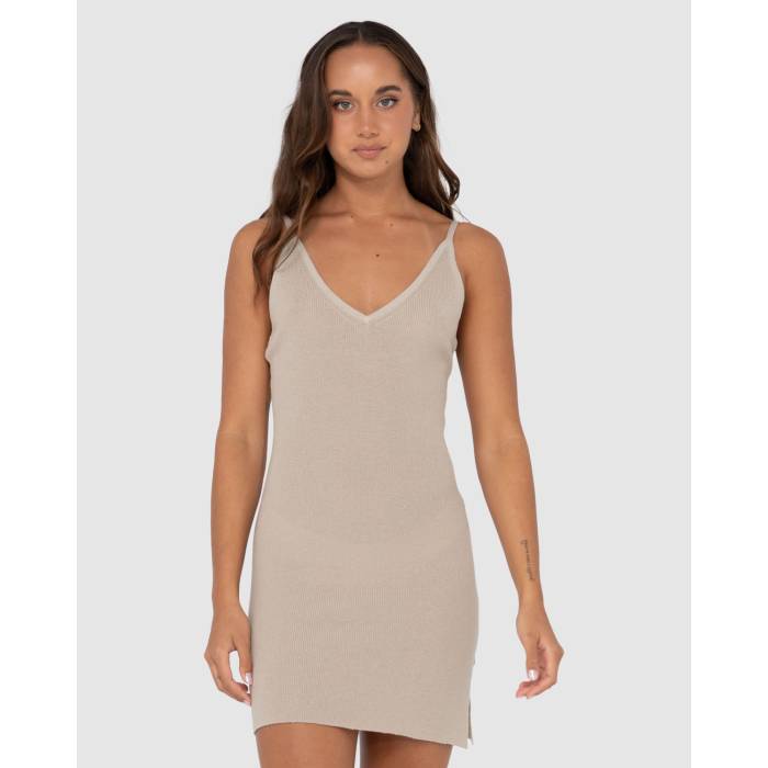 ラスティ Rusty 【 Womens Ophelia Mini Dress Womens Pumice 】 レディース ドレス レディース