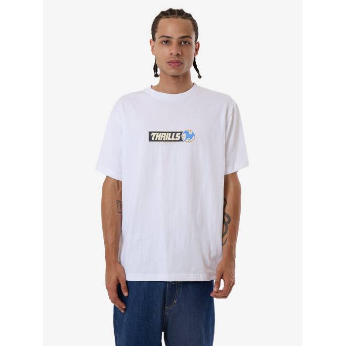 Thrills 【 Mens Especial Merch Fit T-Shirt Mens White 】 メンズ Tシャツ メンズ 白色 ホワイト