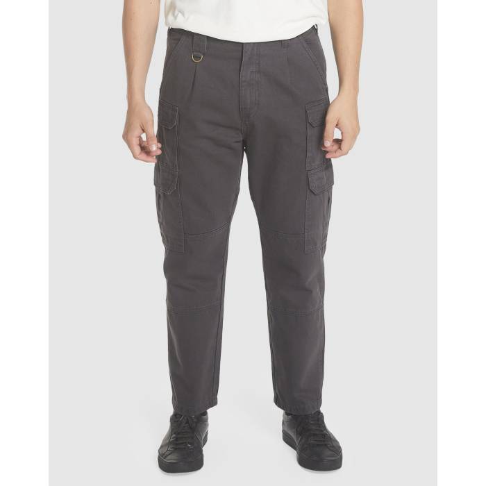 Thrills 【 Mens Slacker Union Utility Pants Mens Dark Charcoal 】 メンズ Union ユニオン メンズ チャコール