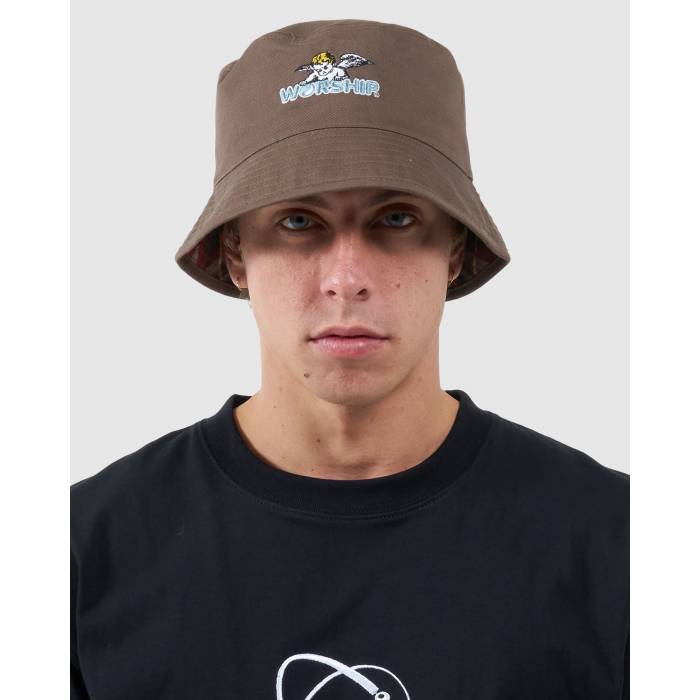 Worship 【 Mens Big Baby Reversible Bucket Hat Mens Rain Drum 】 メンズ リバーシブル メンズ|スニケス
