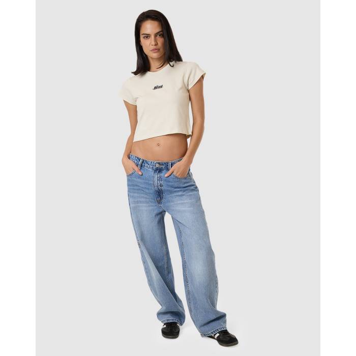 Thrills 【 Womens Natural  Mini T-Shirt Womens Heritage White 】 レディース ナチュラル Tシャツ レディース 白色 ホワイト