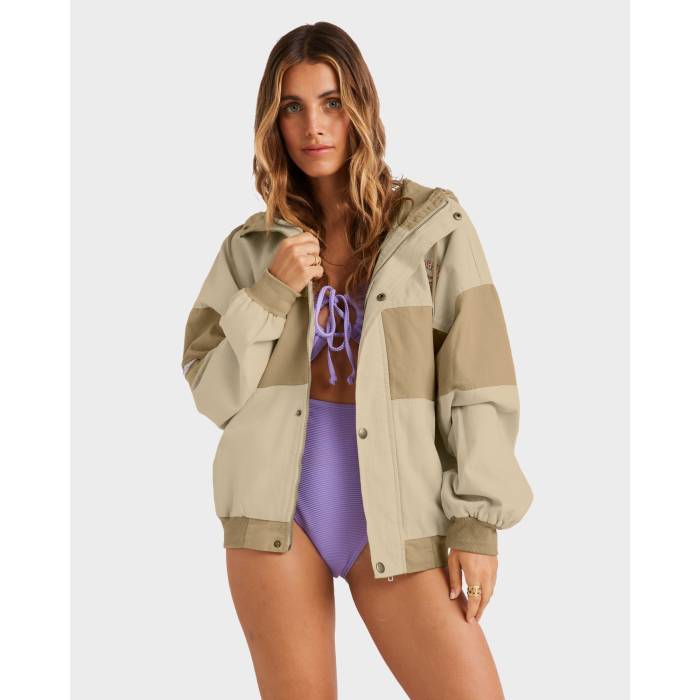 【★百貨店SALE★6/11真夜中2時迄】散らし広告ボン Billabong 【 Womens Work It Out Jacket Womens Multi 】 レディース Jacket 上衣 レディース