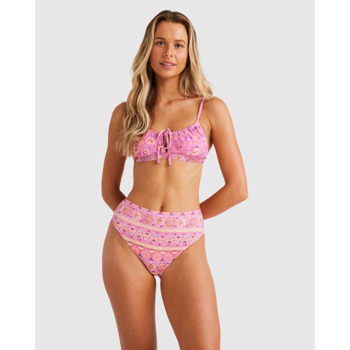 【★百貨店SALE★6/11真夜中2時迄】散らし広告ボン Billabong 【 Womens Sol Song Hi Maui Bikini Bottom Womens Multi 】 レディース ズボン ボトムス レディース