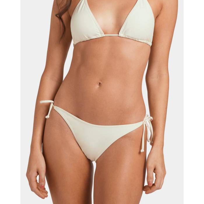 【★百貨店SALE★6/11真夜中2時迄】Nunui 【 Womens Sailor Tie Side Bikini Bottom Womens Ivory 】 レディース タイ ズボン ボトムス レディース 象牙色