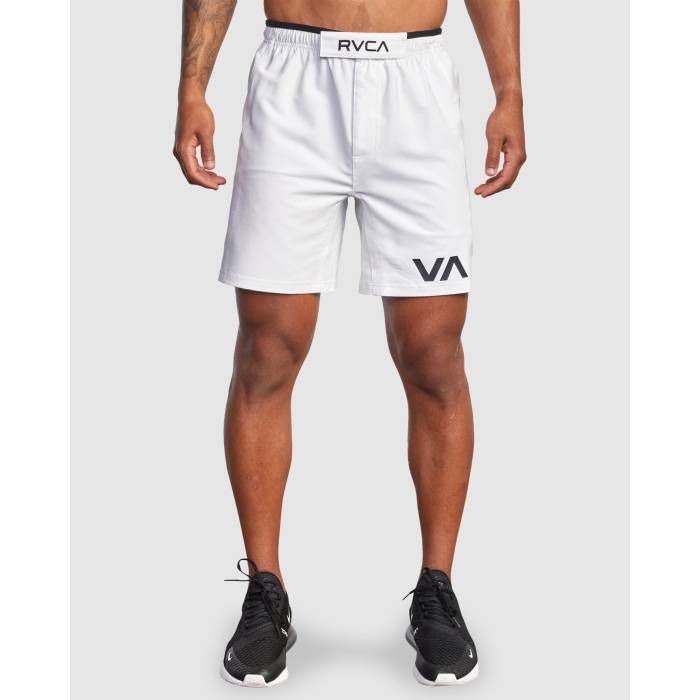 ルーカ Rvca 【 Mens Grappler Performance Shorts Mens White 】 メンズ パフォーマンス ショーツ メンズ 白色 ホワイト