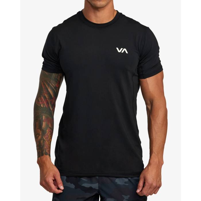 ルーカ Rvca 【 Mens Sport Vent T-Shirt Mens Black 】 メンズ Tシャツ メンズ 黒色 ブラック