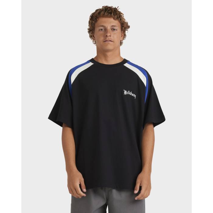 ビラボン Billabong 【 Mens System T-Shirt Mens Black 】 メンズ システム Tシャツ メンズ 黒色 ブラック