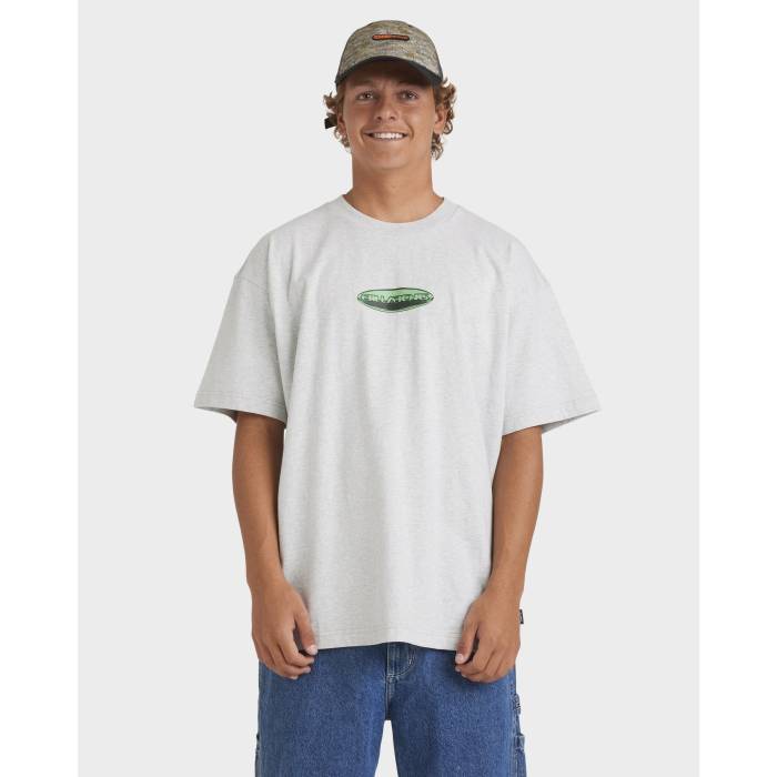 ビラボン Billabong 【 Mens Holograph T-Shirt Mens Light Grey Heather 】 メンズ Tシャツ メンズ 灰色 グレー heather ヘザー